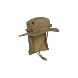  JUNGLE BOONIE HAT R/S WITH NECK PROTECTION COYOTE