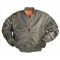 US FLIGHT JACKET "MA1 STYLE" MIL-TEC  ΧΑΚΙ