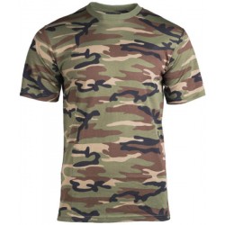 T-SHIRT WOODLAND MIL-TEC