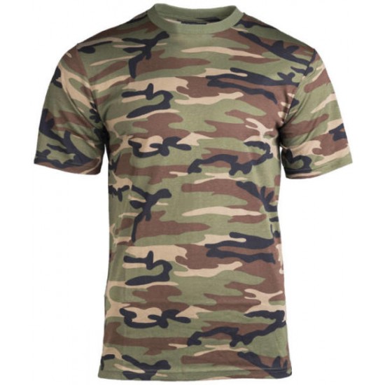 T-SHIRT WOODLAND MIL-TEC T-SHIRT WOODLAND MIL-TEC
